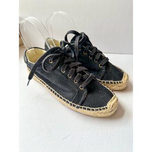 Soludos Izzy Black Sneaker Espadrilles Classic French Comfy 7